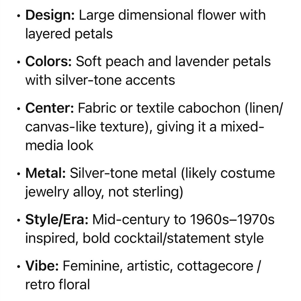 BOHM STATEMENT RING - Picture 4 of 13